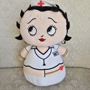 Betty Boop Nurse plush soft toy collectible doll Medical Get Well Gift Nurses